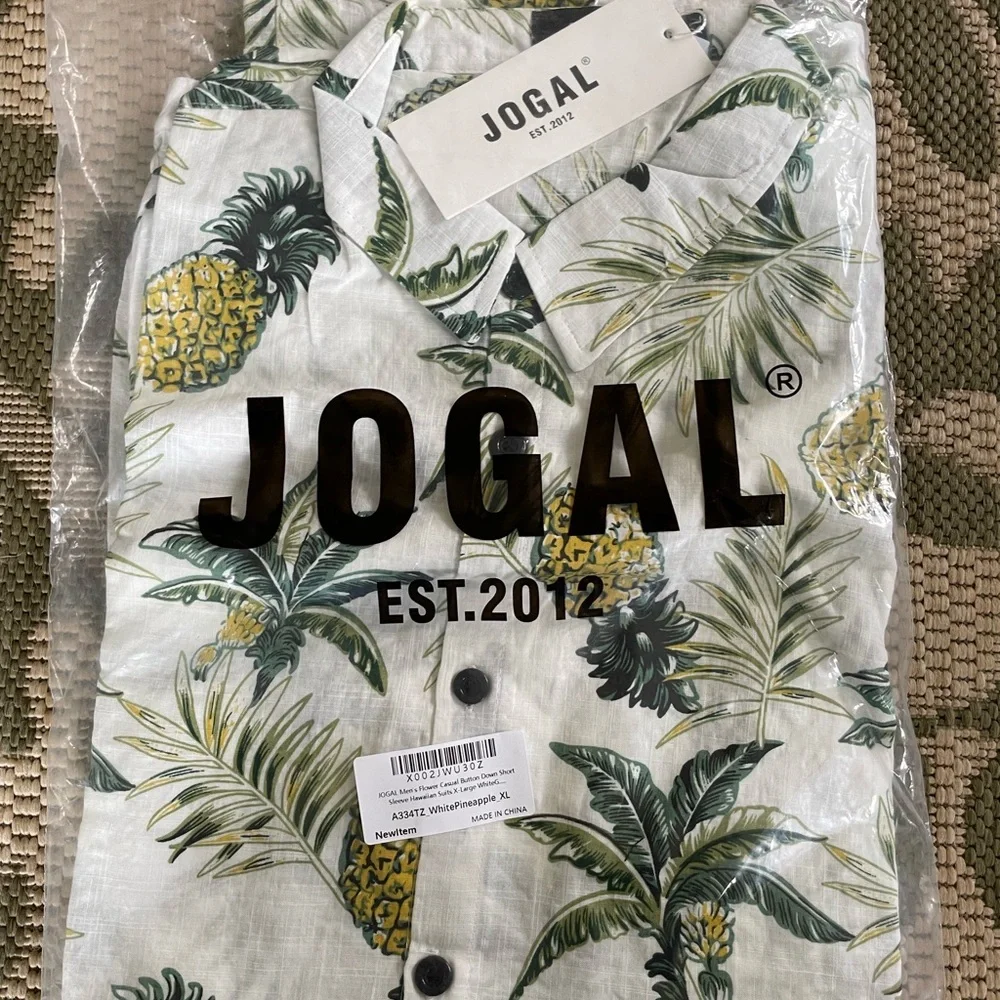Jogal Hawaiian Shirt and Shorts - Picture 3 of 4